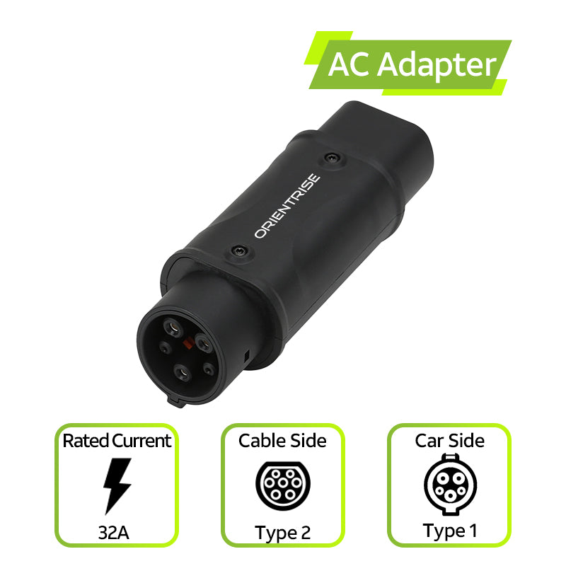 Orientrise EV Adapter Type2 to Type1
