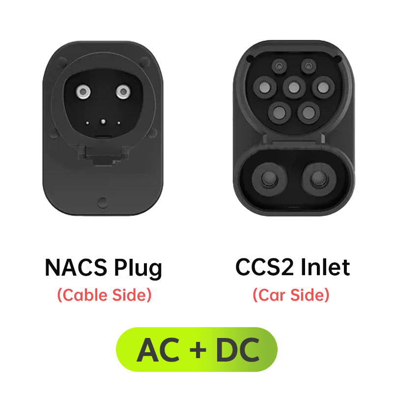 Orientrise EV Adapter NACS to CCS2