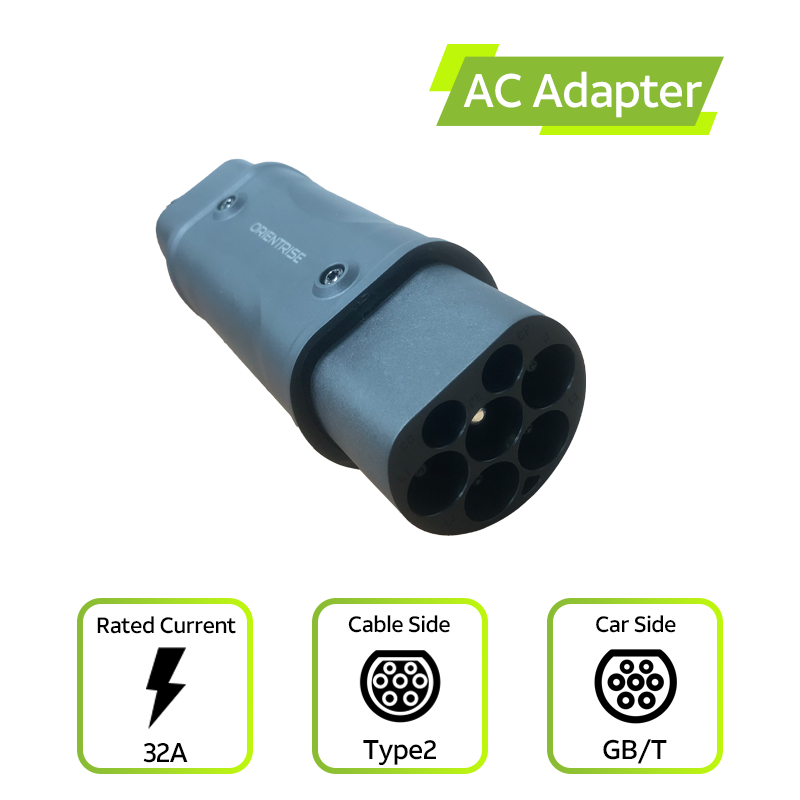 Orientrise EV Adapter Type2 to GB/T