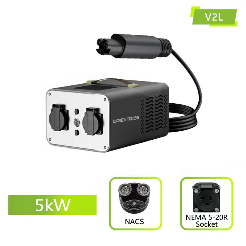 Orientrise NACS Tesla V2L Discharger | Portable 5kW