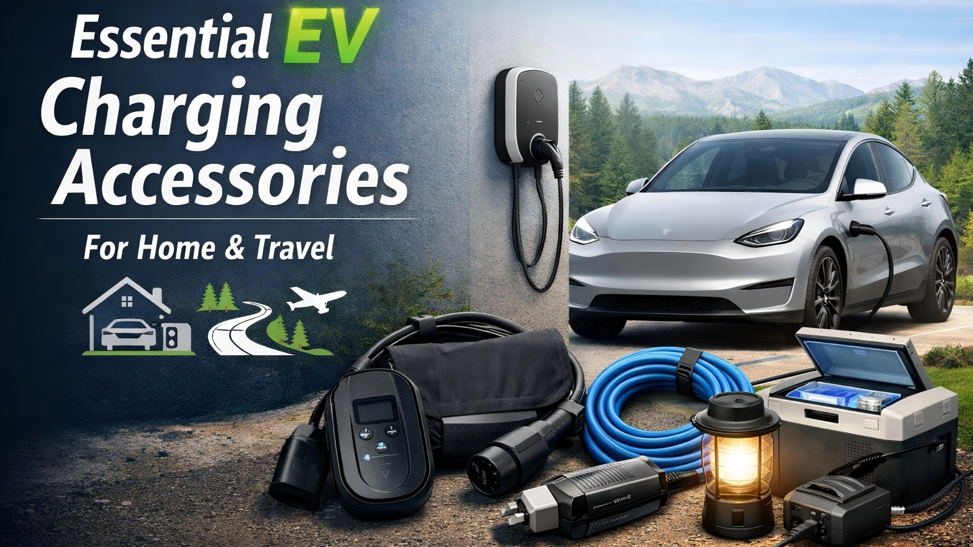 Essential EV Charging Accessories for Home and Travel