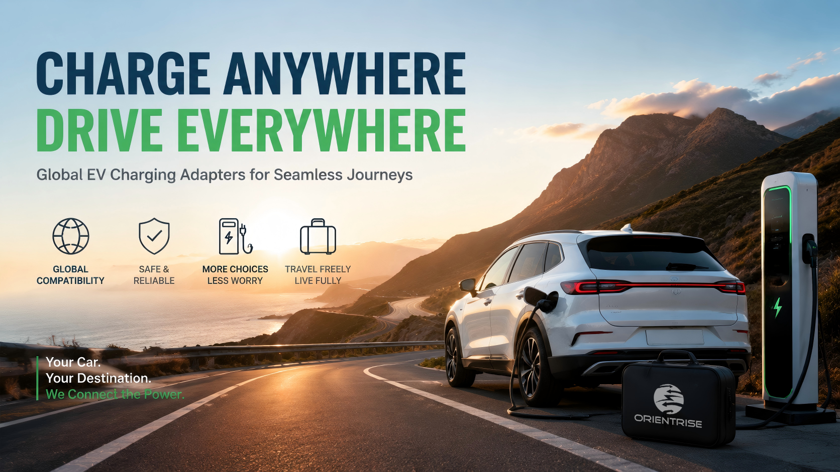 How to Charge an Imported EV or Drive Abroad: A Guide to Global EV Charging Interfaces and Adapter Choices