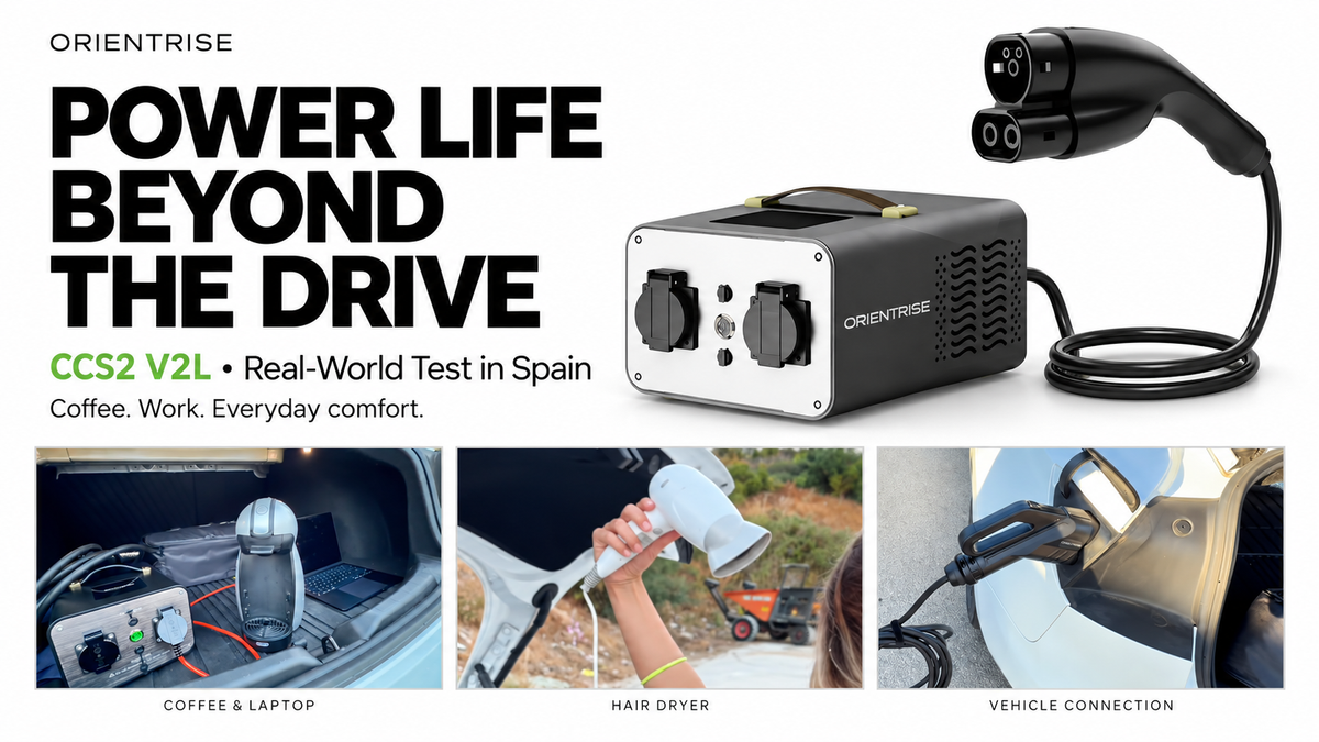 Beyond Driving: Power Your Outdoor Life with Orientrise CCS2 V2L