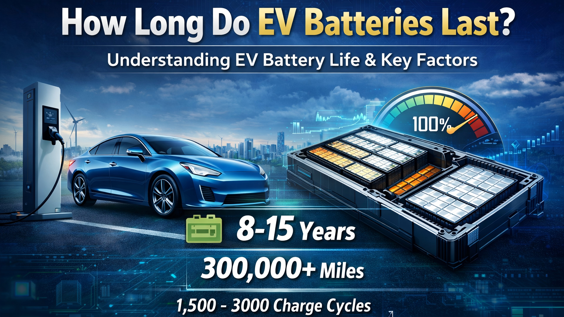 How Long Do EV Batteries Last? A Complete Guide to EV Battery Lifespan and Key Factors