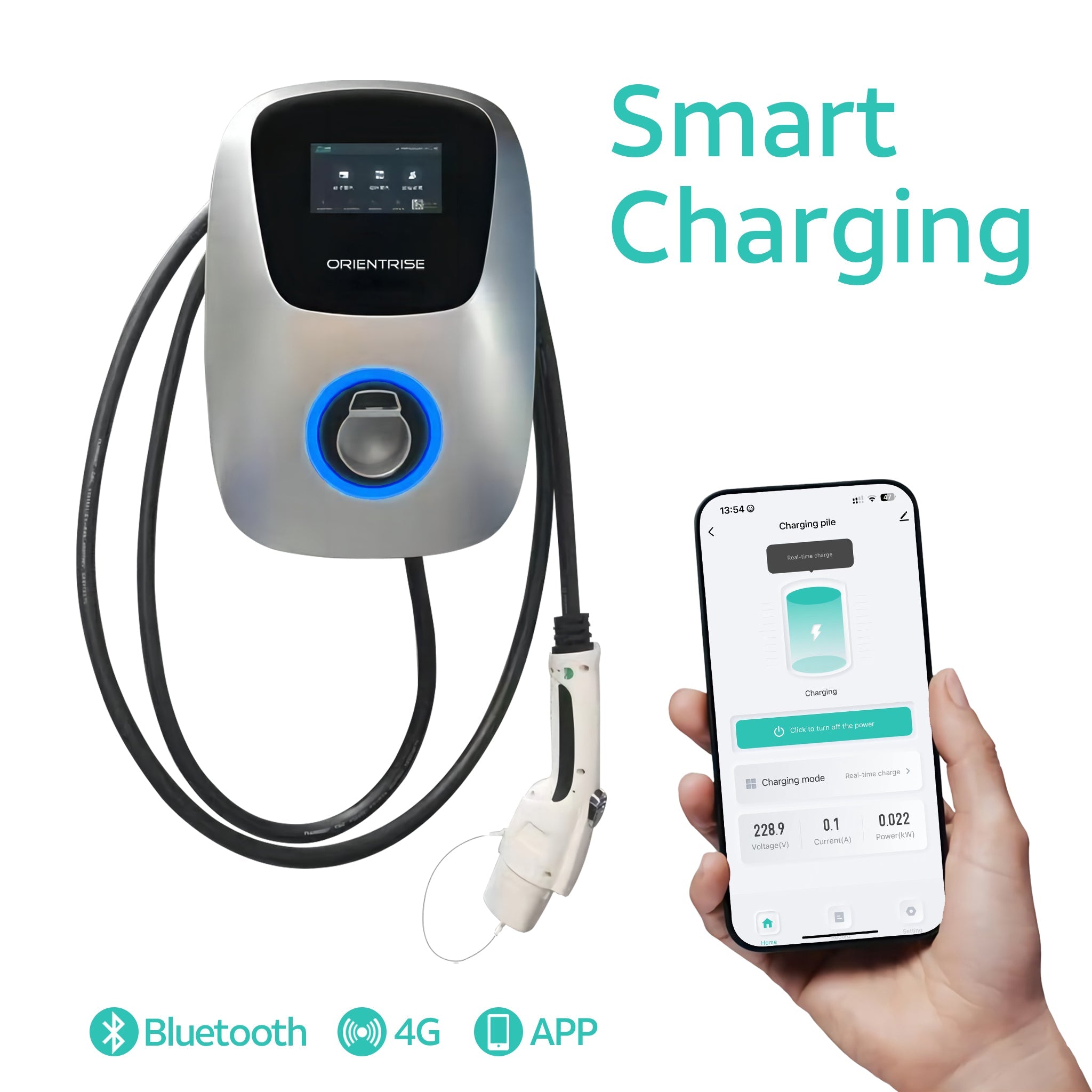 Orientrise OR-WBA Type 2 Connector EV Charging Station