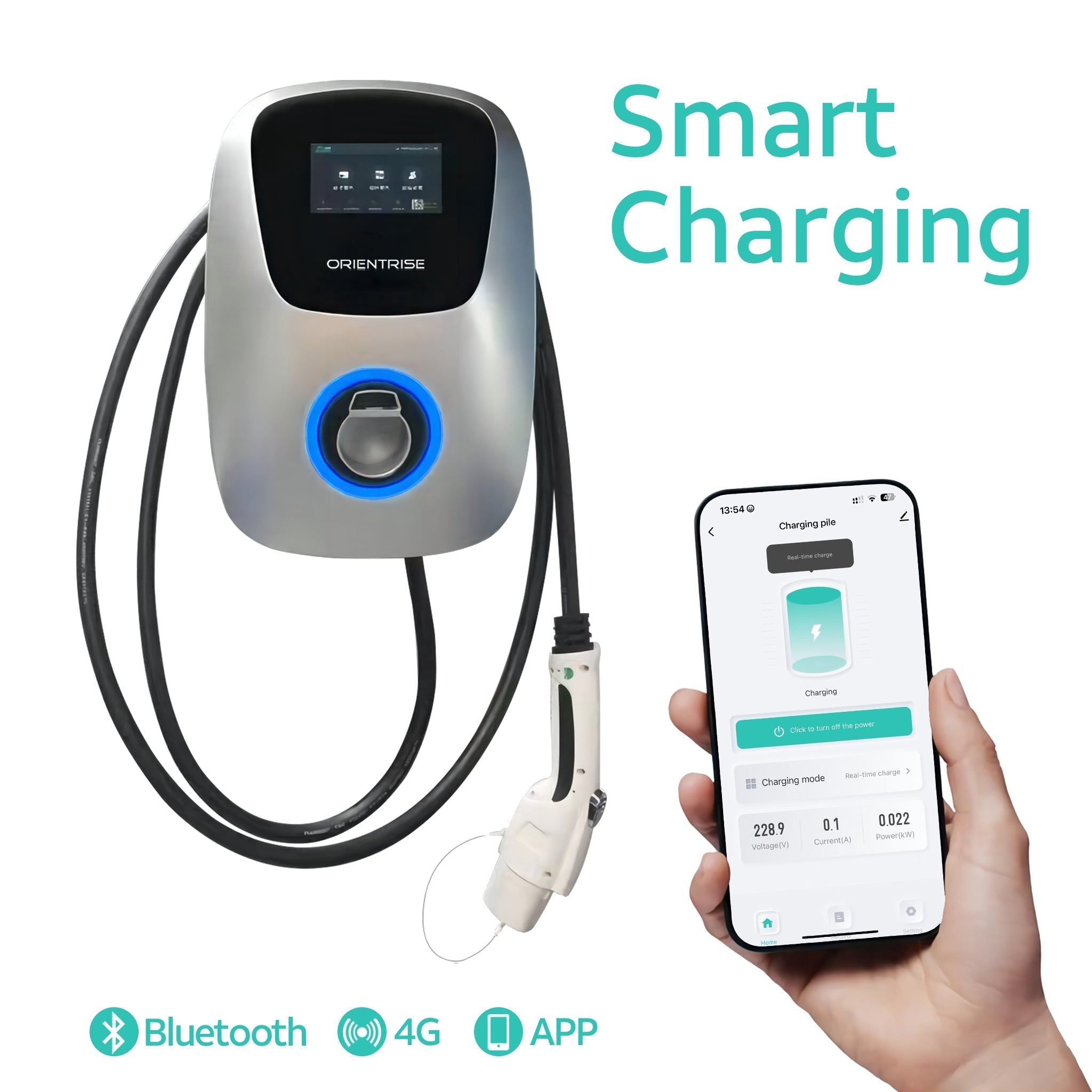 Orientrise OR-WBA Type 1 Connector EV Charging Station