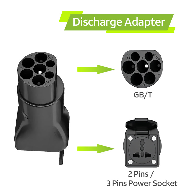 Orientrise Vehicle to Load (V2L) GB/T Discharge Adapter