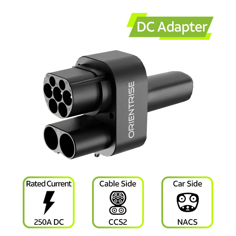 Orientrise EV Adapter CCS2 to NACS for Cybertruck