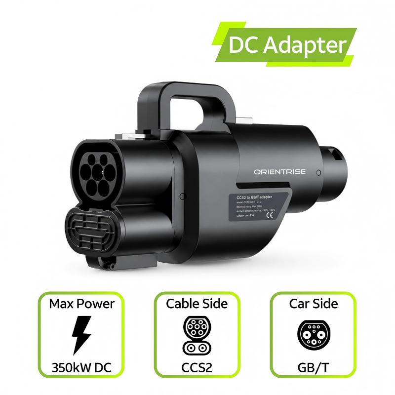 Orientrise CCS2 Charger to GB/T Vehicle EV Adapter
