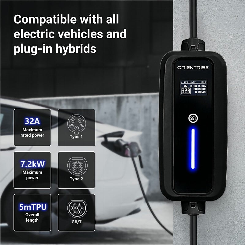 Orientrise OR-M2F Level 2 Portable EV Charger