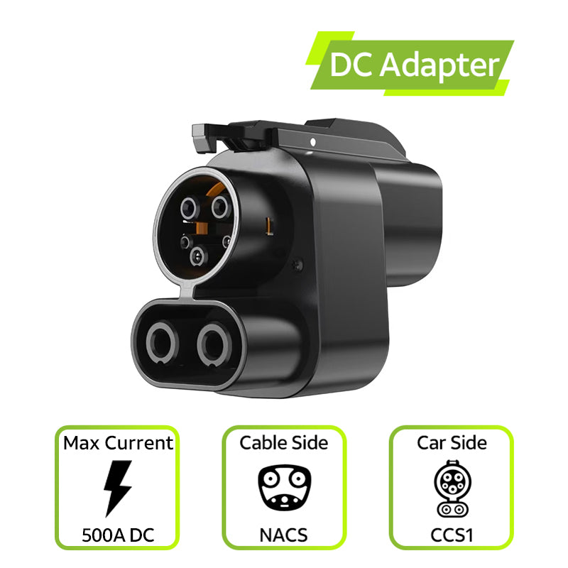 Orientrise EV Adapter NACS to CCS1 - Compact Version